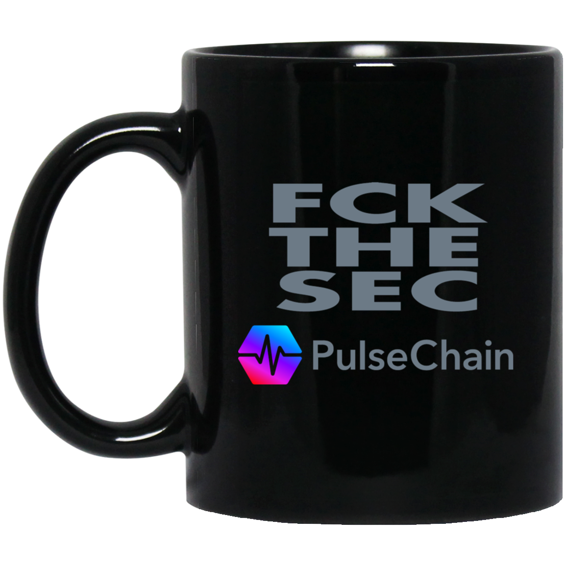 FCK THE SEC - Black Mug - The Pulsican Store