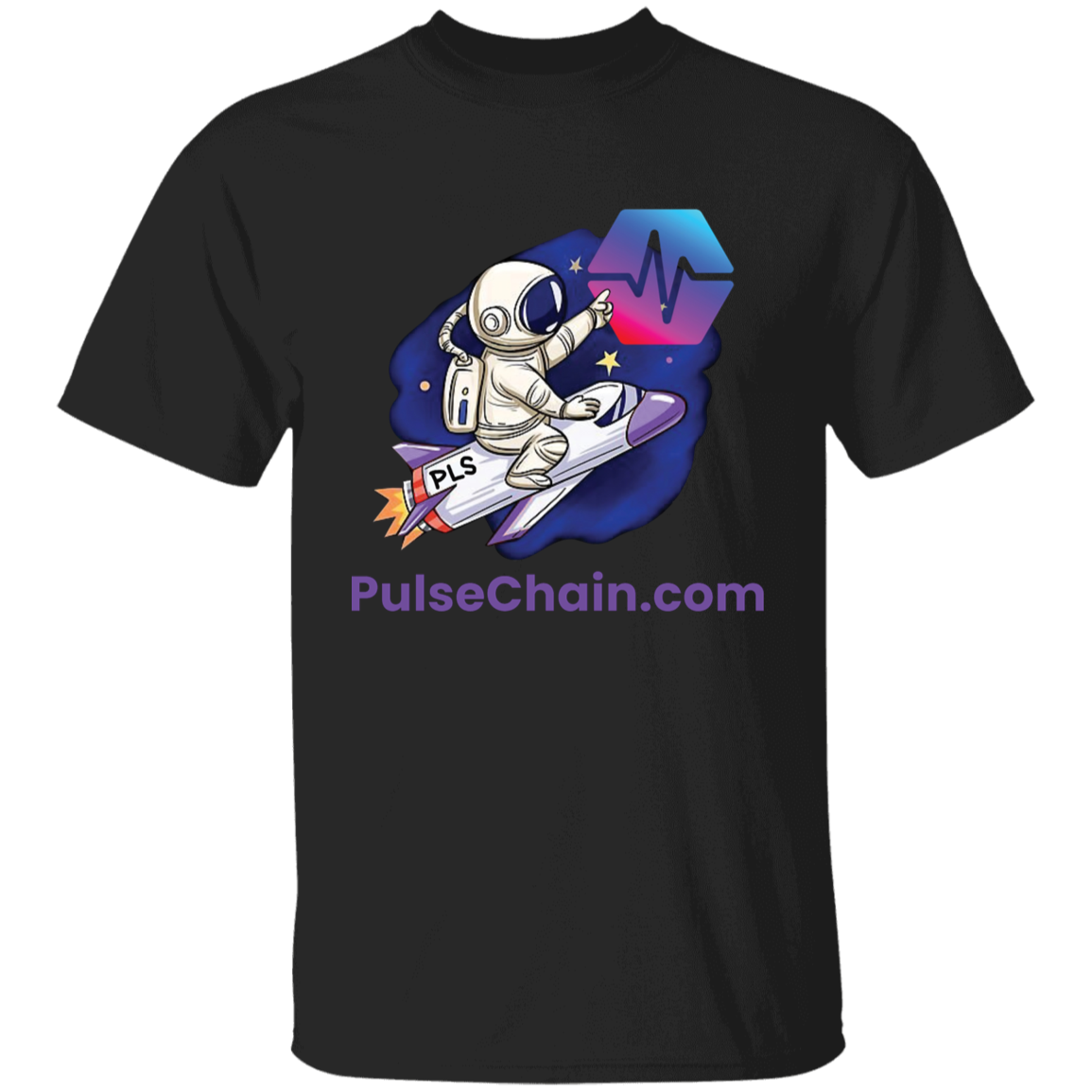 PulseChain.com Rocket - Youth Tee - The Pulsican Store