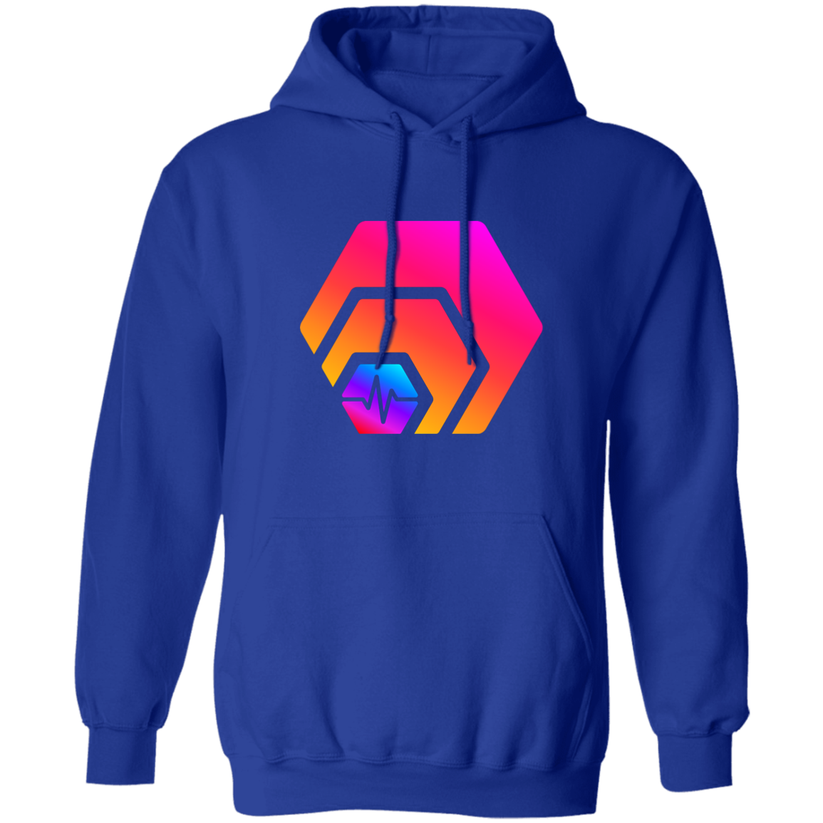 Hex With Pulse Logo - Hoodie