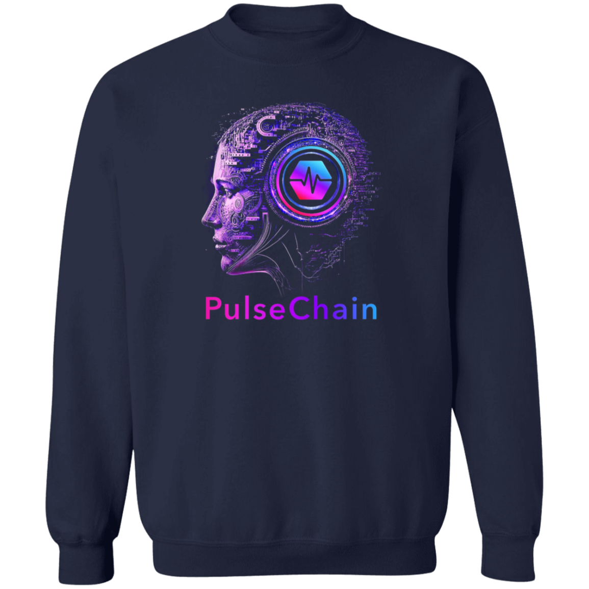 Think PulseChain - Sweatshirt - The Pulsican Store