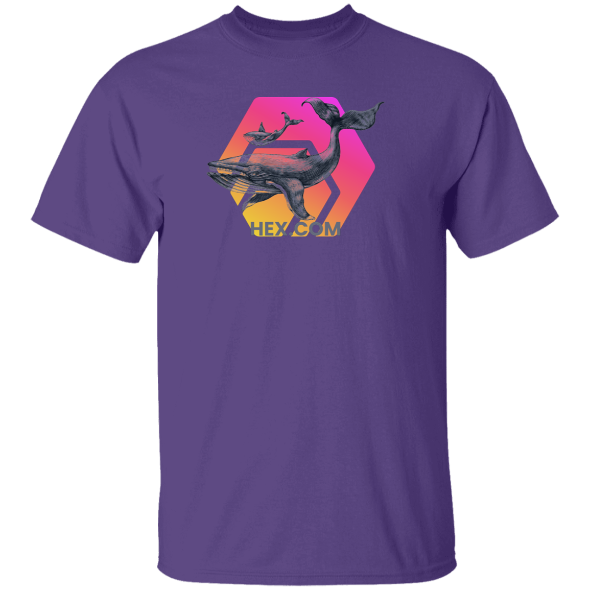 Hex Whale - T Shirt - The Pulsican Store