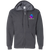 PulseChain.Com Logo - Zip Up Hoodie