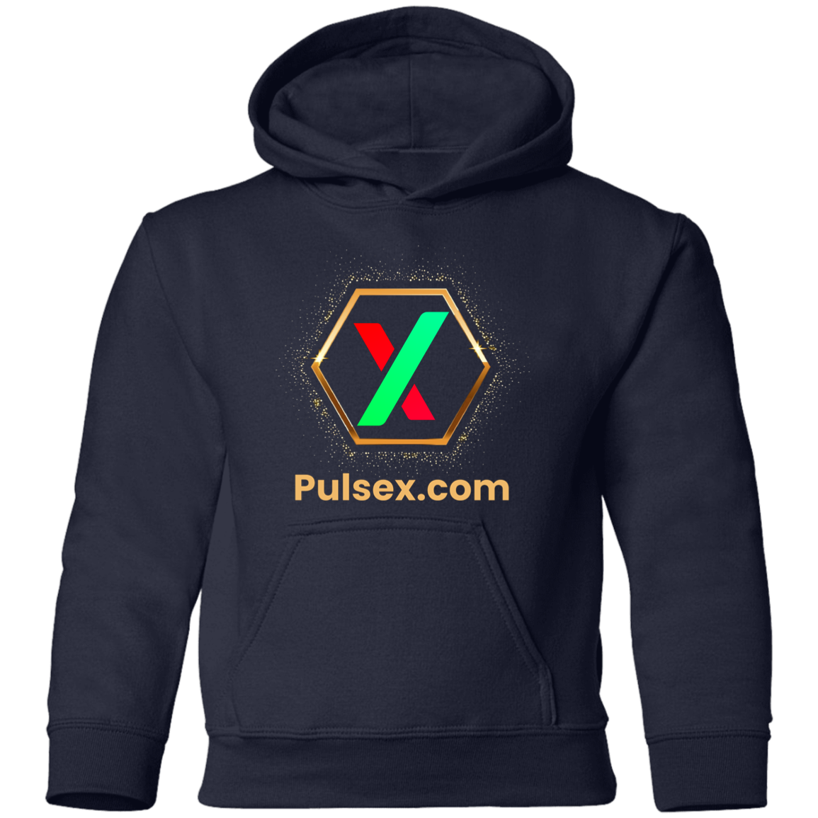 Golden PulseX - Youth Hoodie - The Pulsican Store