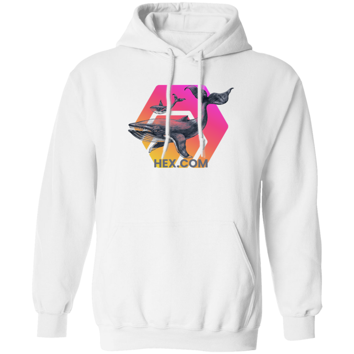 Hex Whale - Hoodie - The Pulsican Store