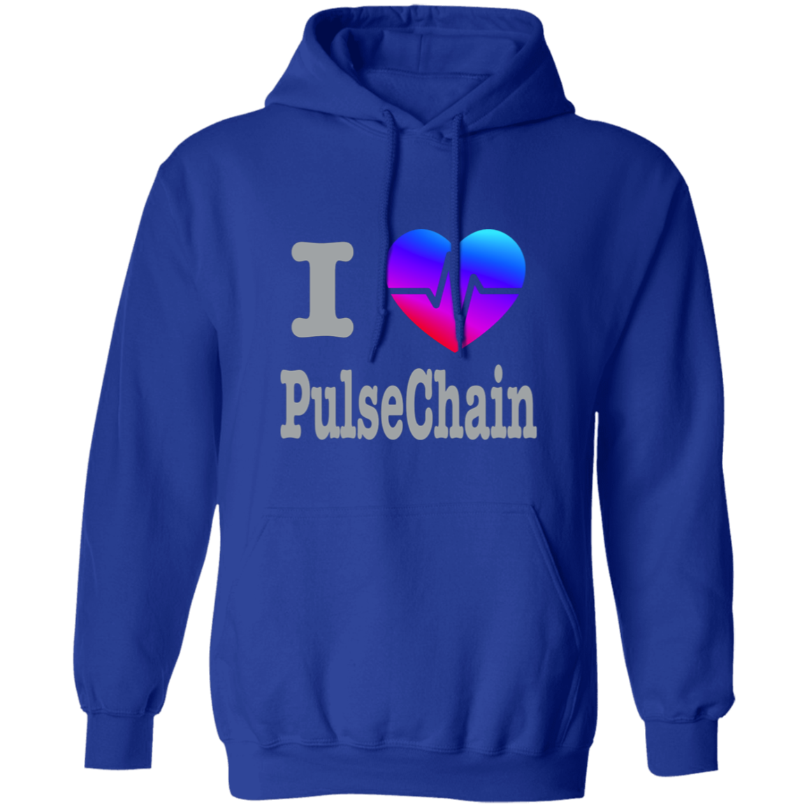 I Love PulseChain - Hoodie - The Pulsican Store
