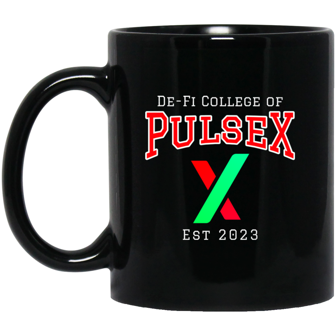 PulseX College - Black Mug - The Pulsican Store