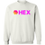 Hex - White Sweatshirt