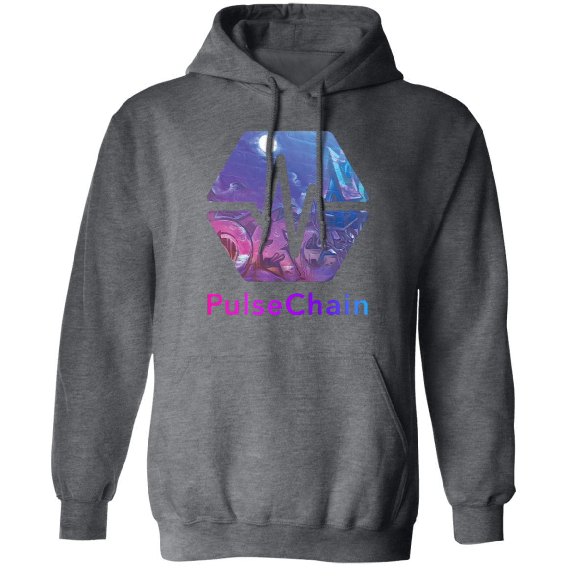 PulseChain Graffiti - Hoodie - The Pulsican Store