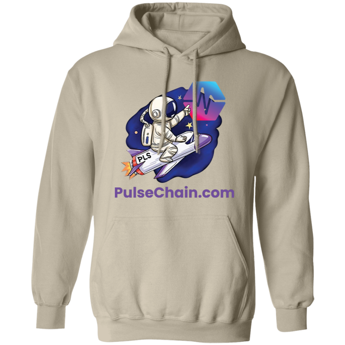 PulseChain.com Rocket - Hoodie - The Pulsican Store