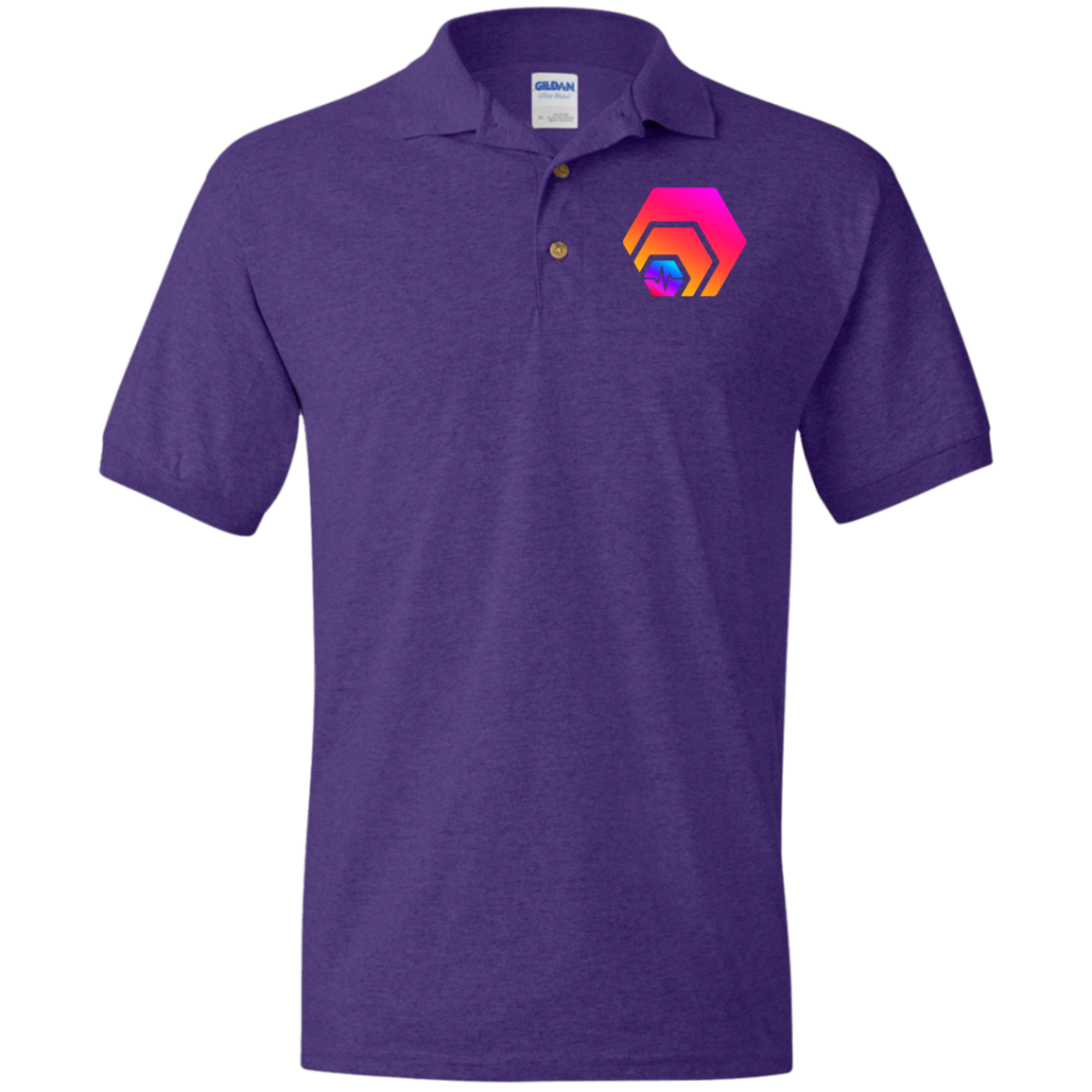 Hex With Pulse Logo - Polo Shirt - The Pulsican Store