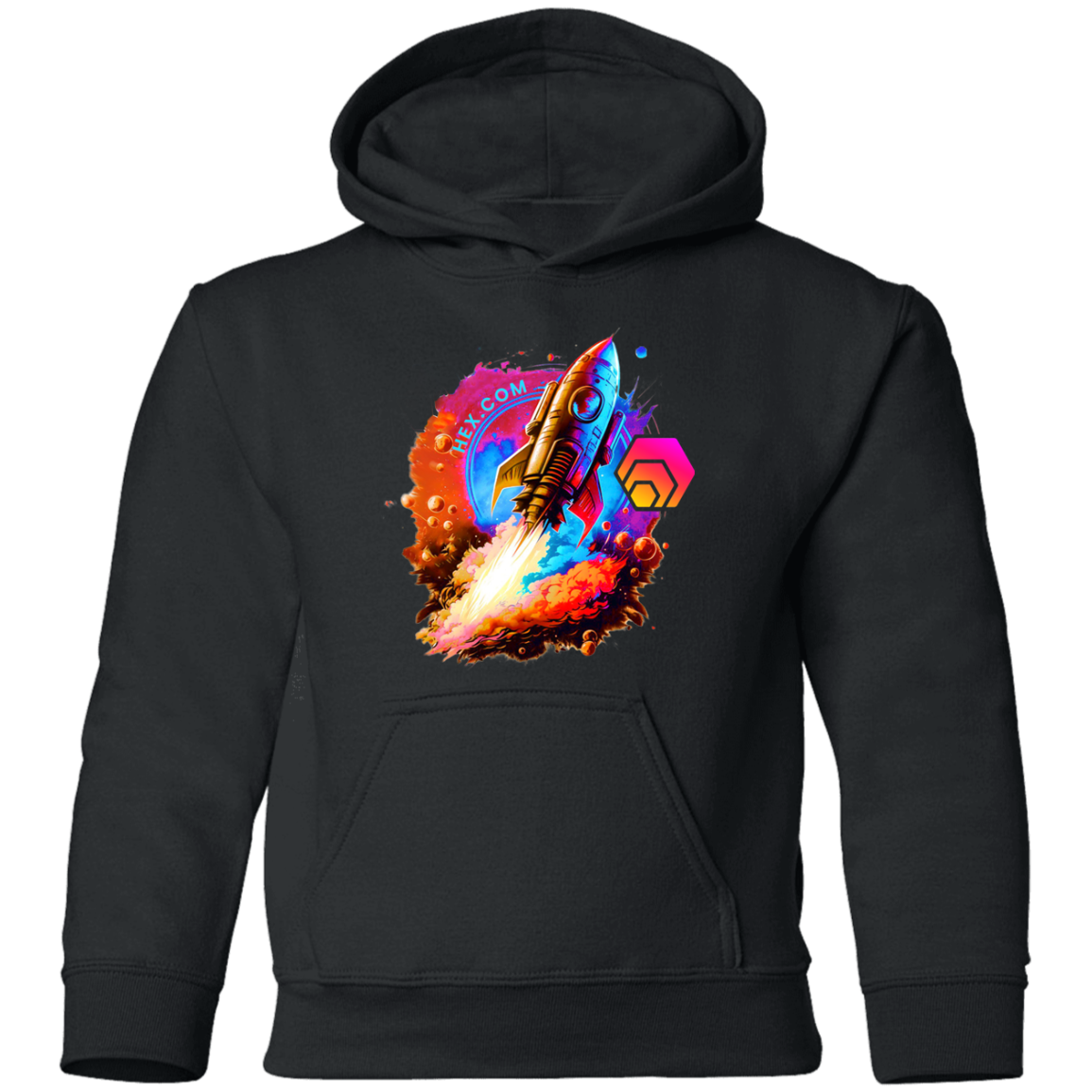 Hex Rocket - Youth Hoodie - The Pulsican Store