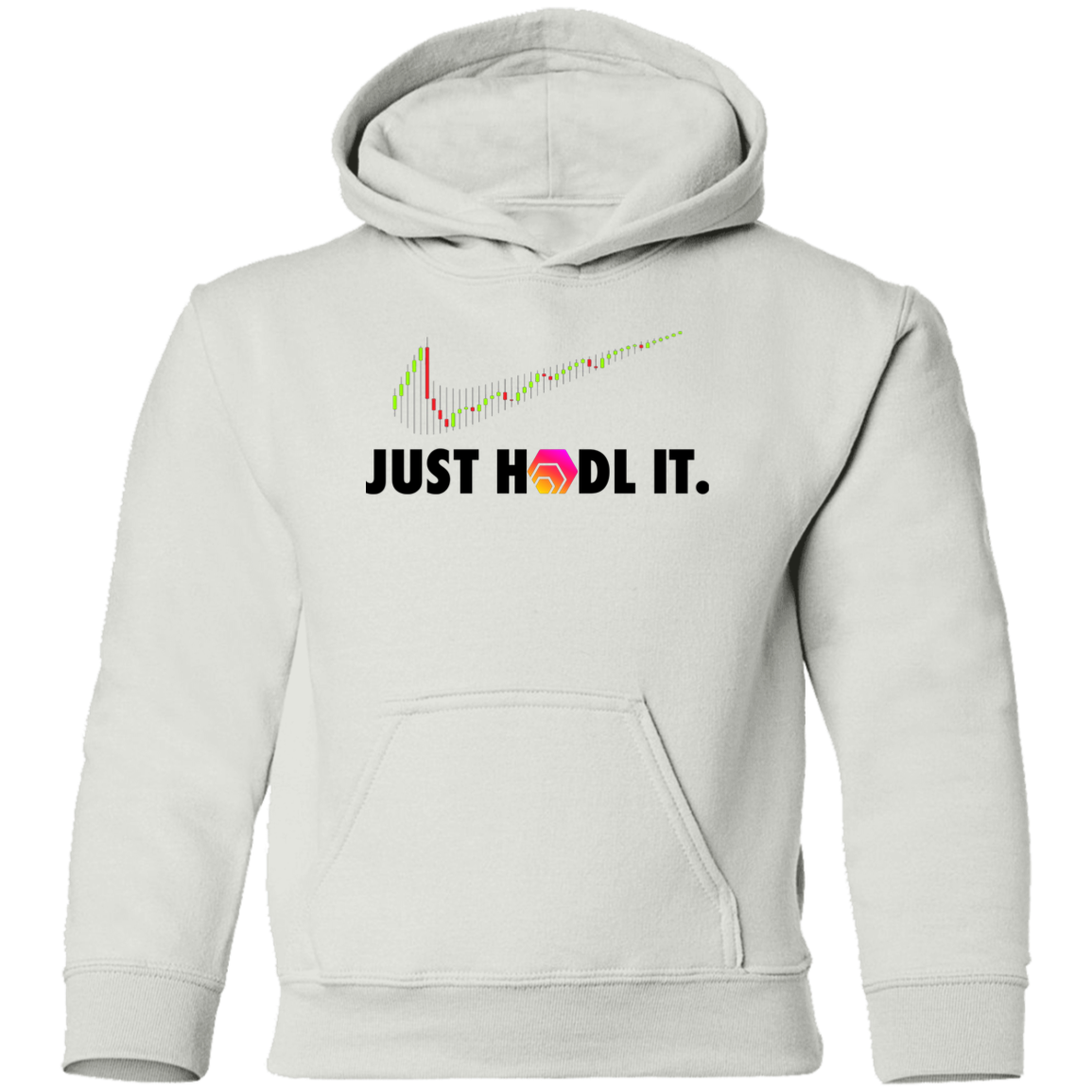 Just HODL It Hex - Youth Hoodie