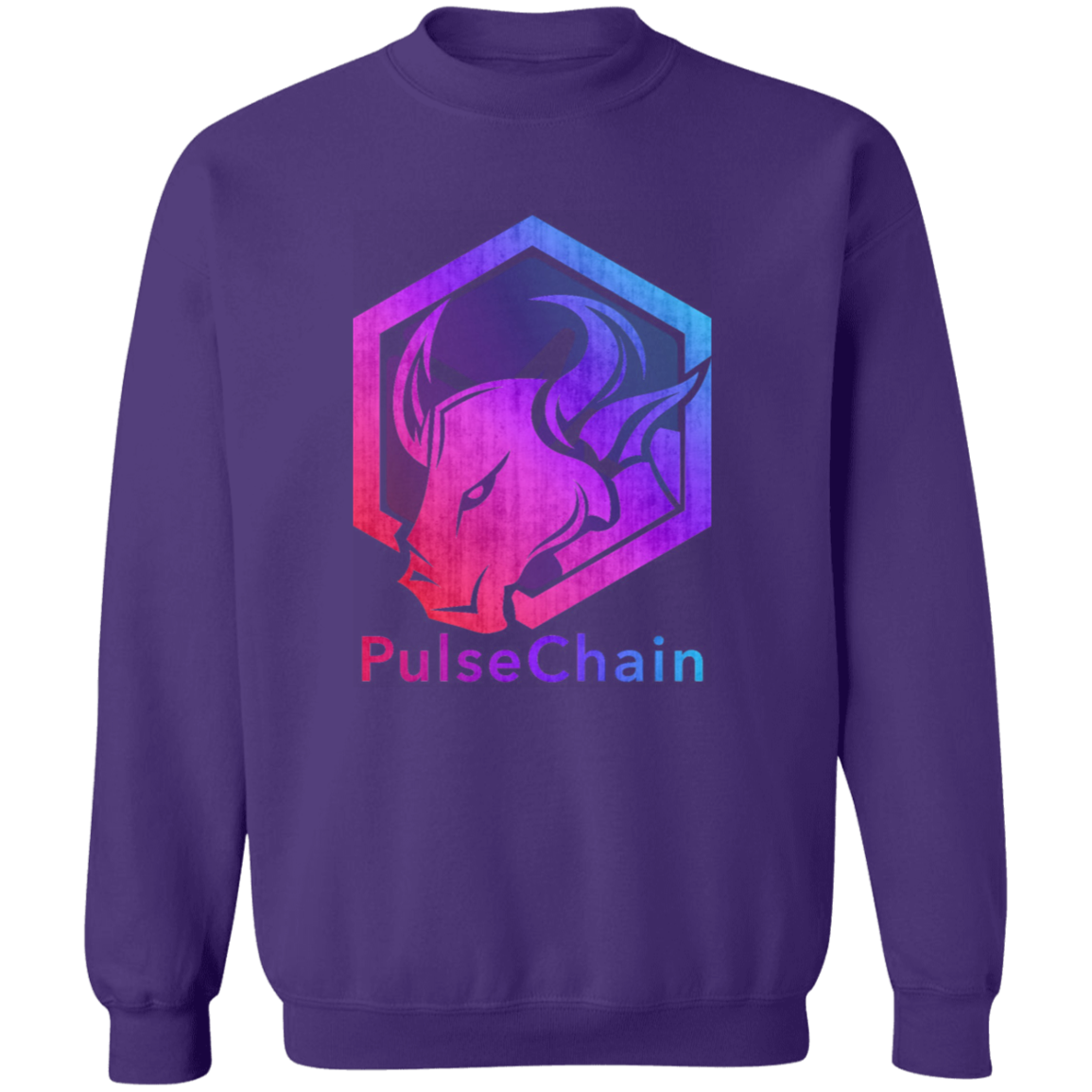PulseChain Bull - Sweatshirt - The Pulsican Store