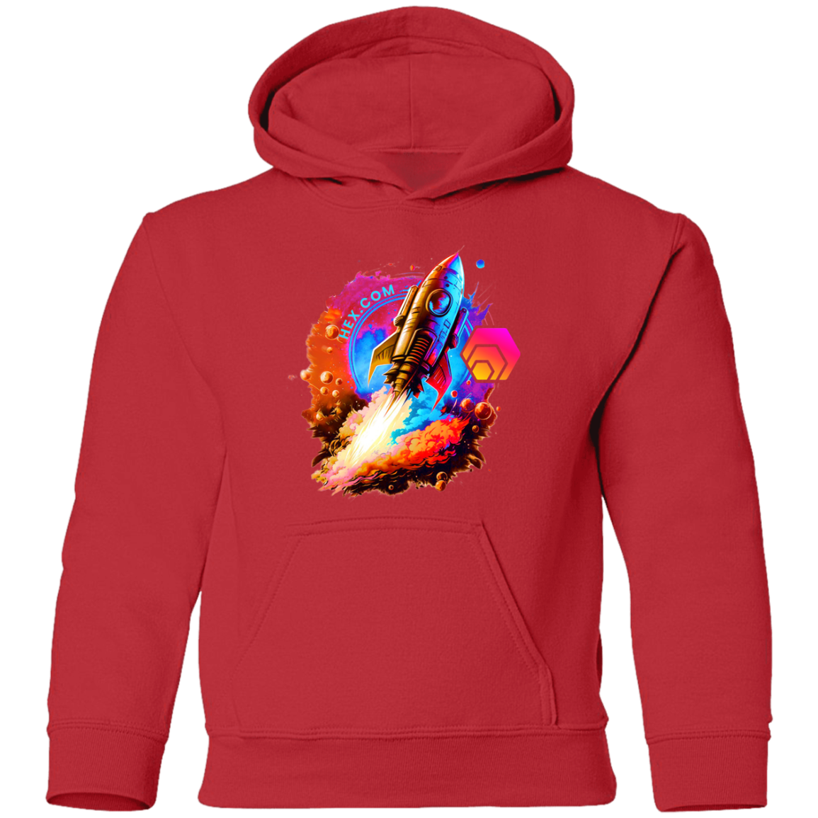 Hex Rocket - Youth Hoodie - The Pulsican Store