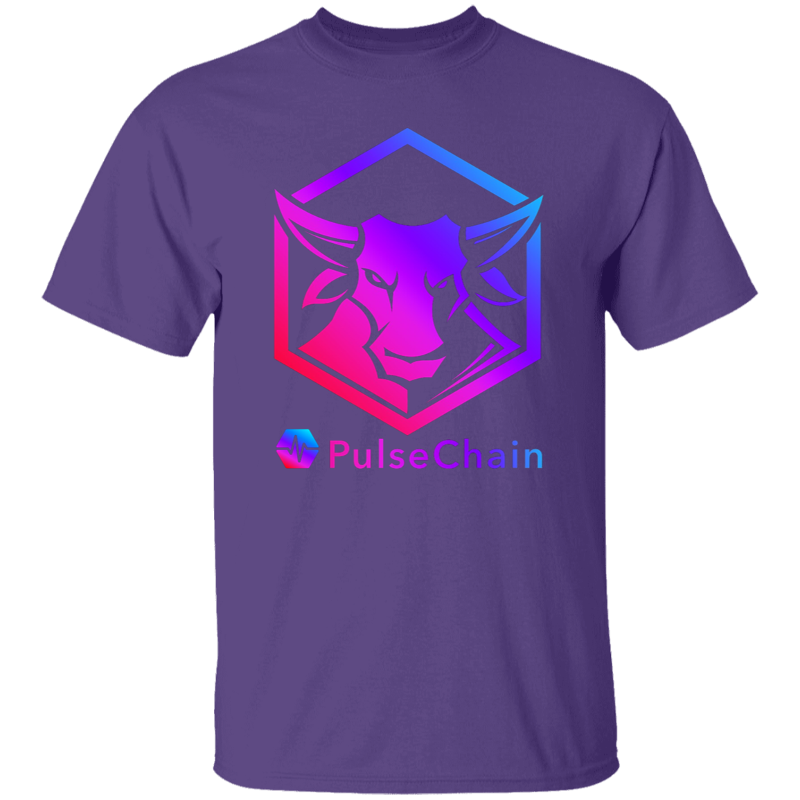 PulseChain Bull - T Shirt - The Pulsican Store