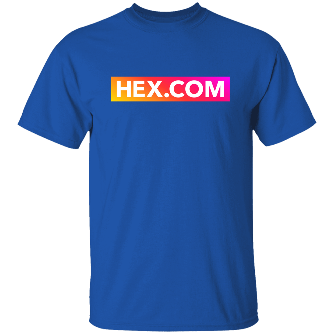 Hex.Com Block Gradient - T Shirt - The Pulsican Store