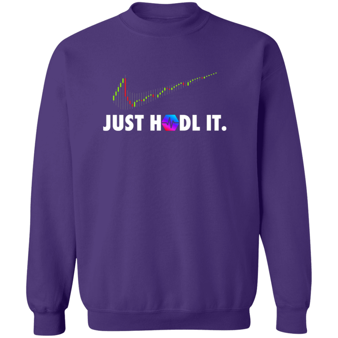 Just HODL It Pulse - Sweatshirt