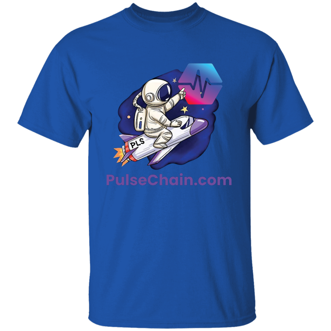 PulseChain.com Rocket - Youth Tee - The Pulsican Store