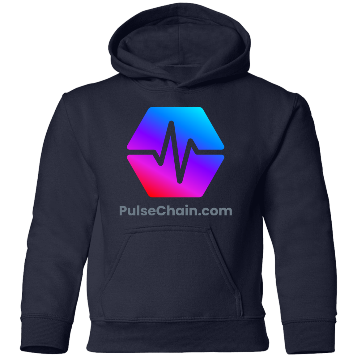 PulseChain.Com - Youth Hoodie - The Pulsican Store