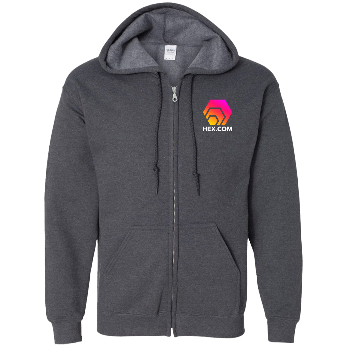 Hex.Com - Zip Up Hoodie - The Pulsican Store