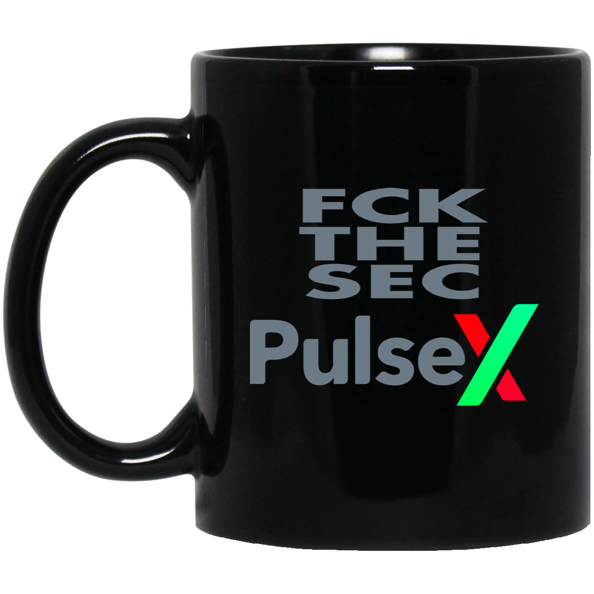 FCK THE SEC - Black Mug