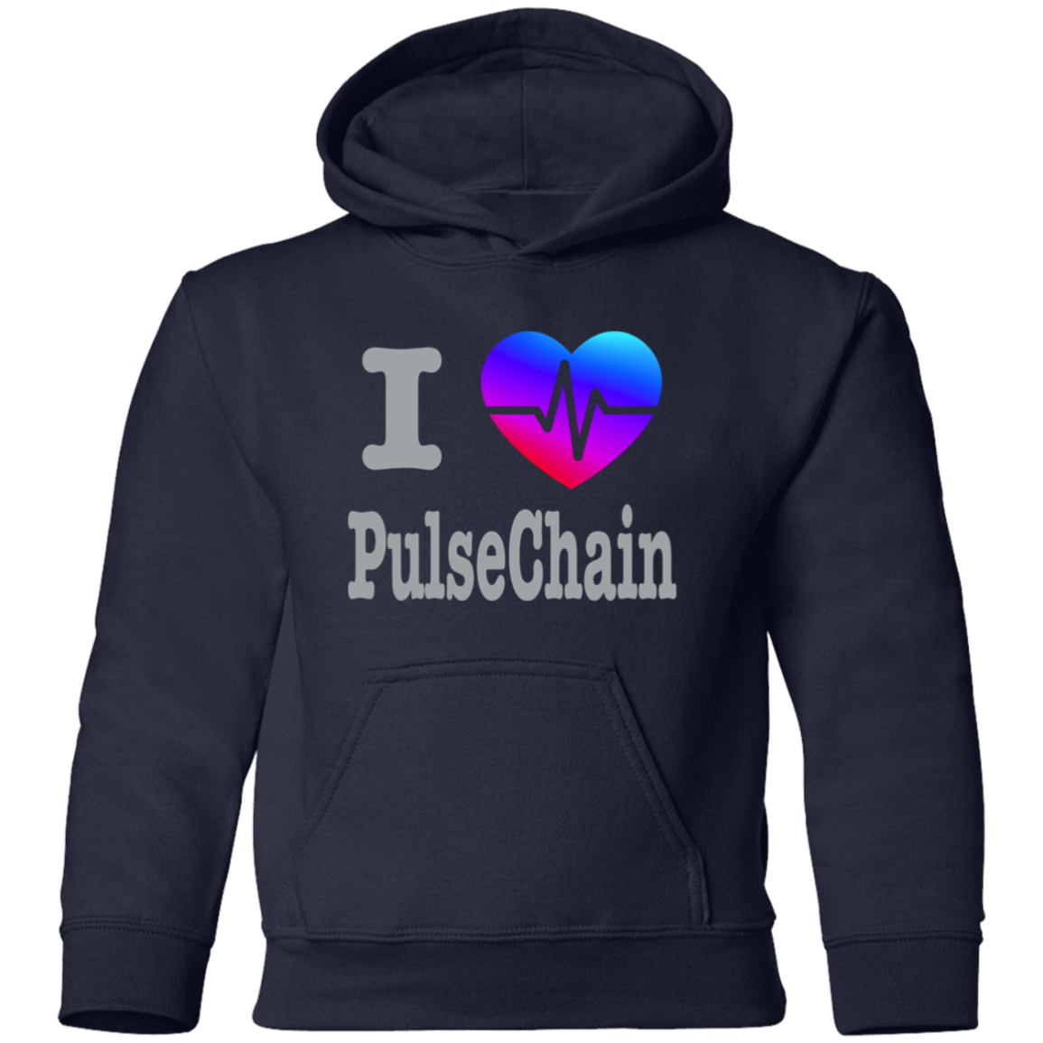 I Love PulseChain - Youth Hoodie