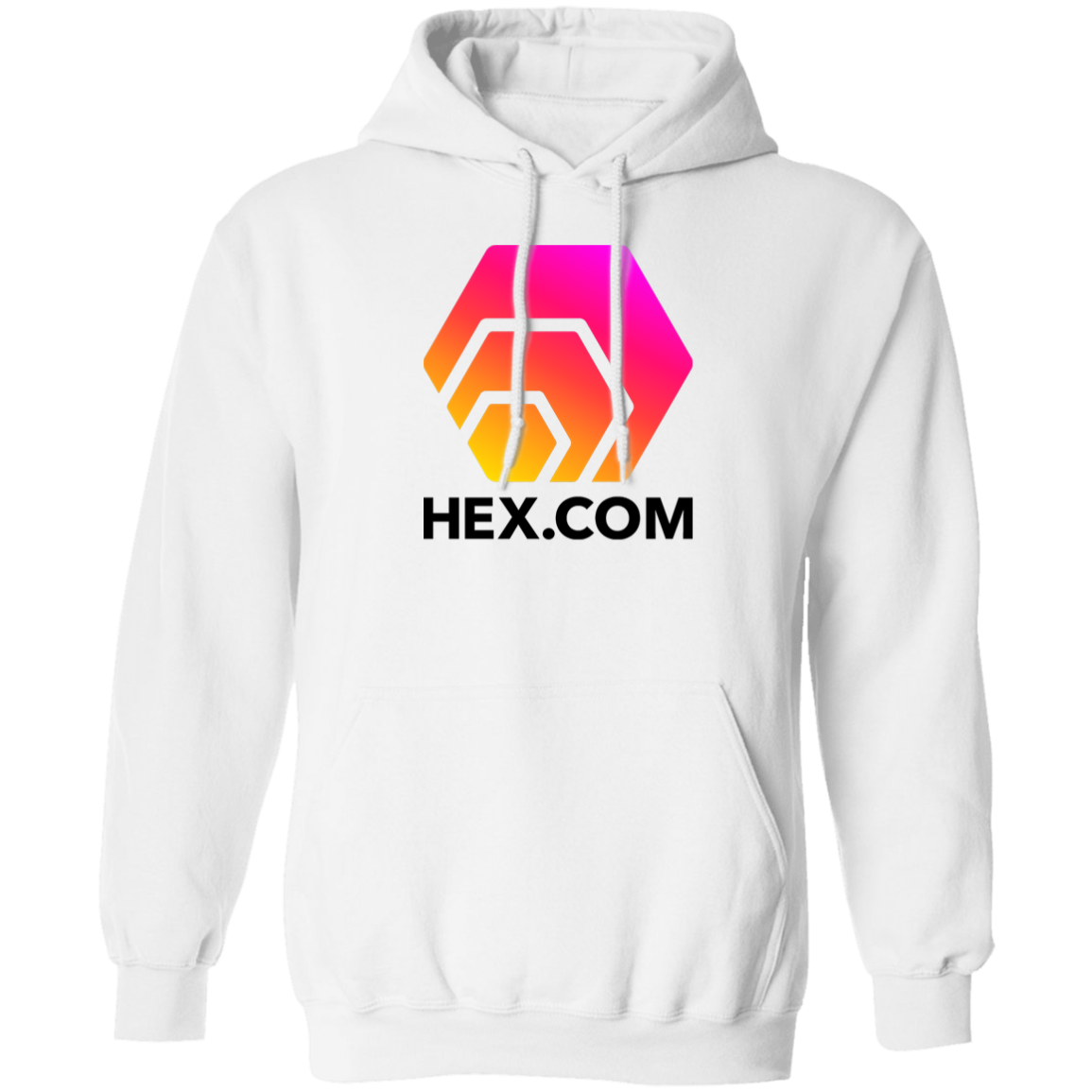 Hex.Com - White Hoodie