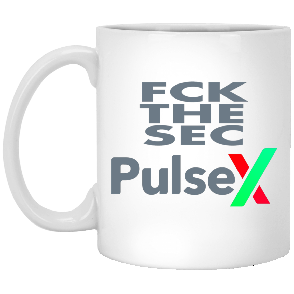 FCK THE SEC - White Mug - The Pulsican Store