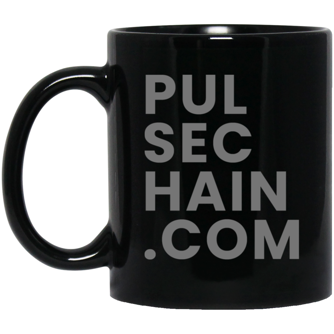 PulseChain.Com - Black Mug - The Pulsican Store