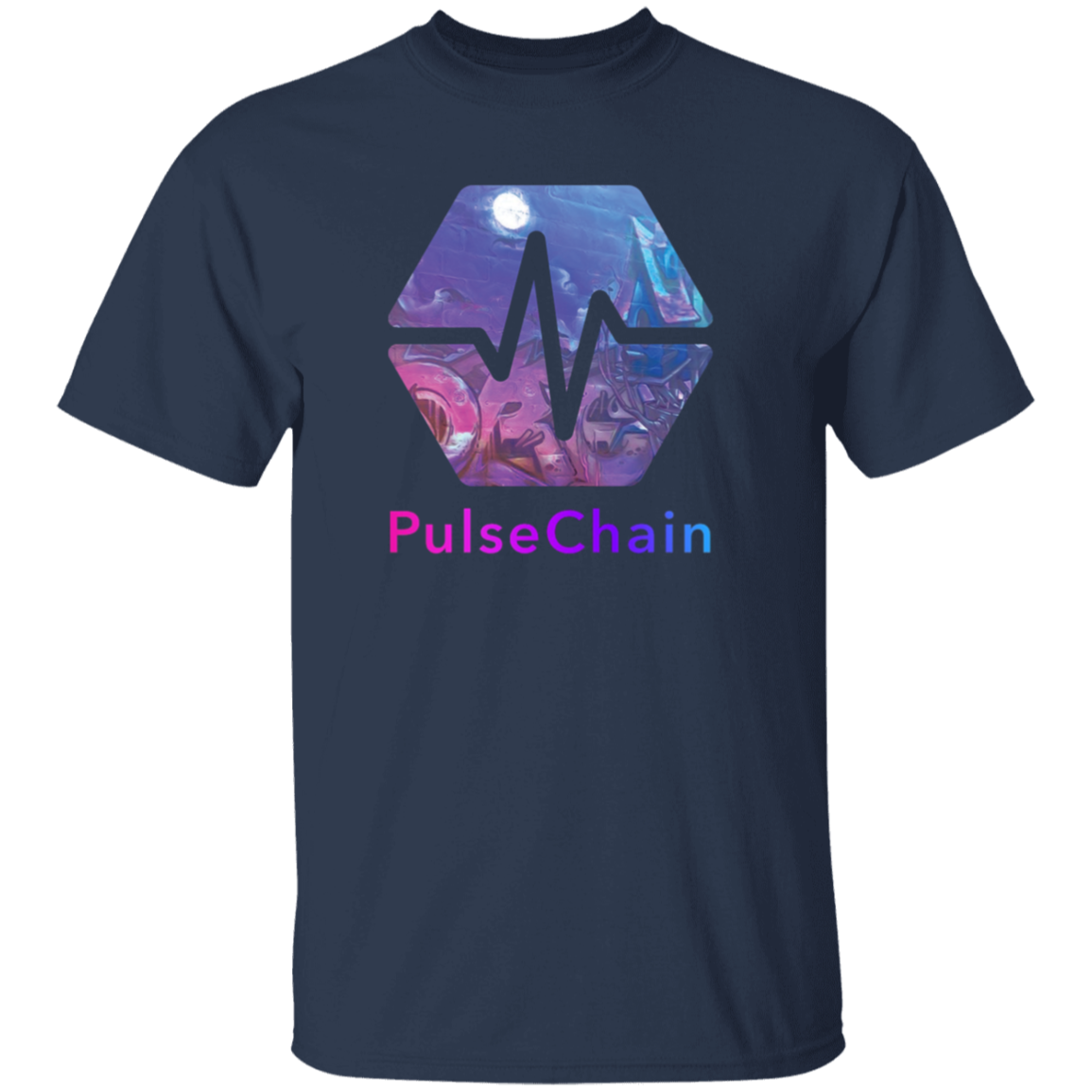 PulseChain Graffiti - T Shirt - The Pulsican Store