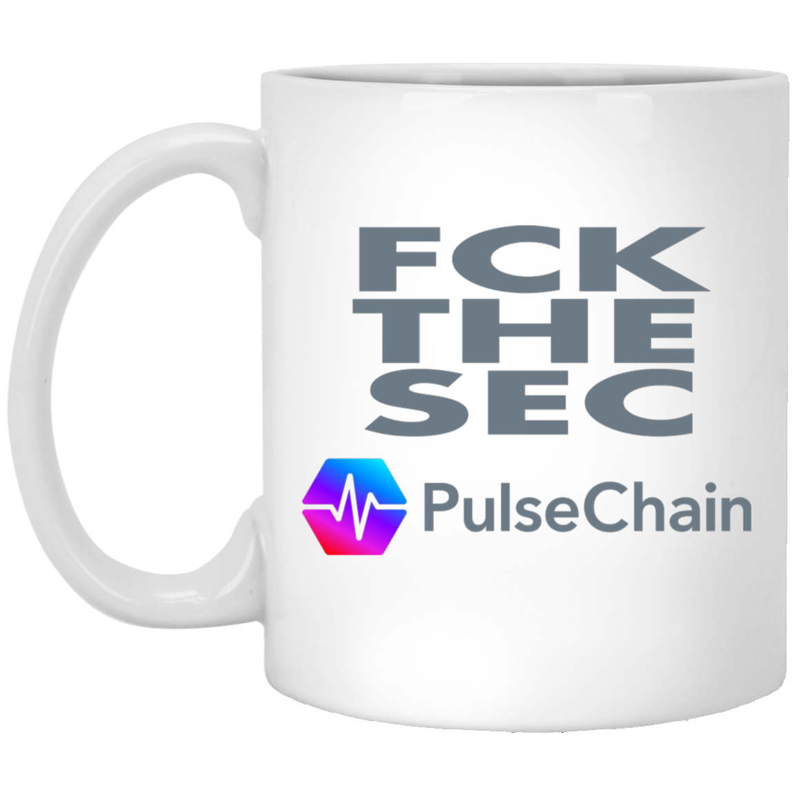 FCK THE SEC - White Mug - The Pulsican Store