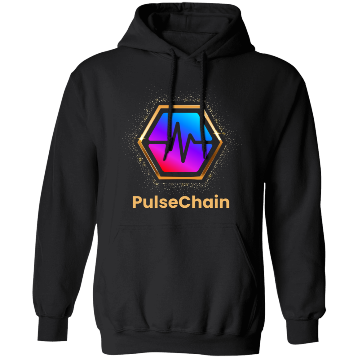 Golden PulseChain - Hoodie - The Pulsican Store