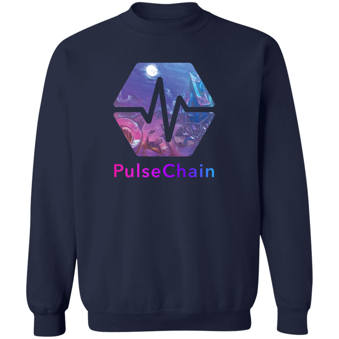 PulseChain Graffiti - Sweatshirt - The Pulsican Store