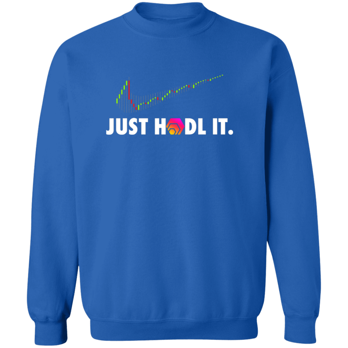 Just HODL It Hex - Sweatshirt - The Pulsican Store