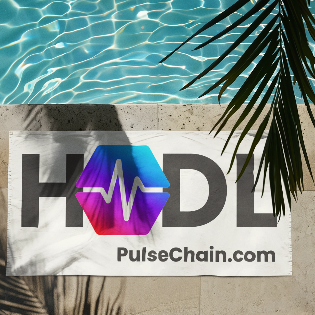 HODL PulseChain - Beach Towel