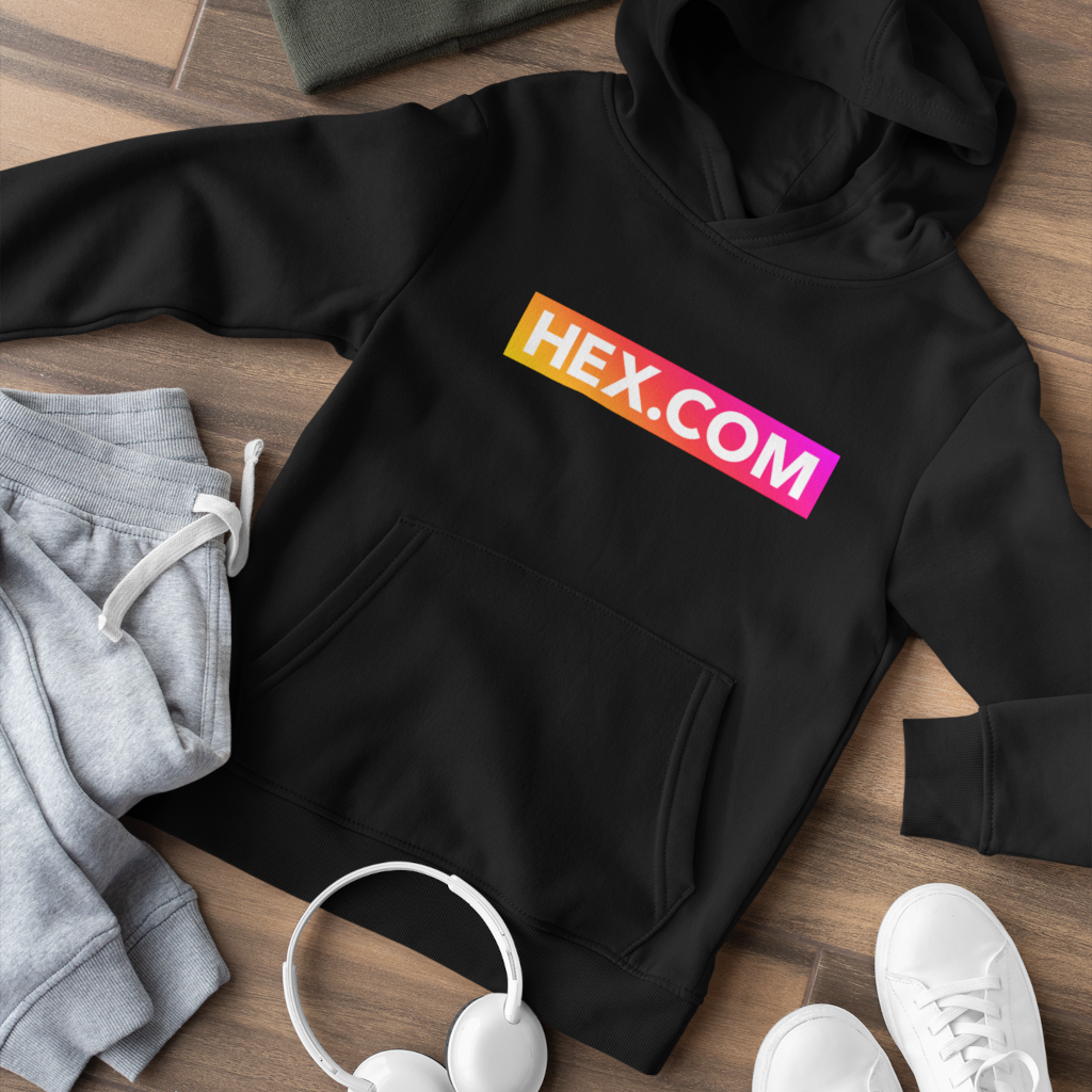 Hex.Com Block Gradient - Youth Hoodie