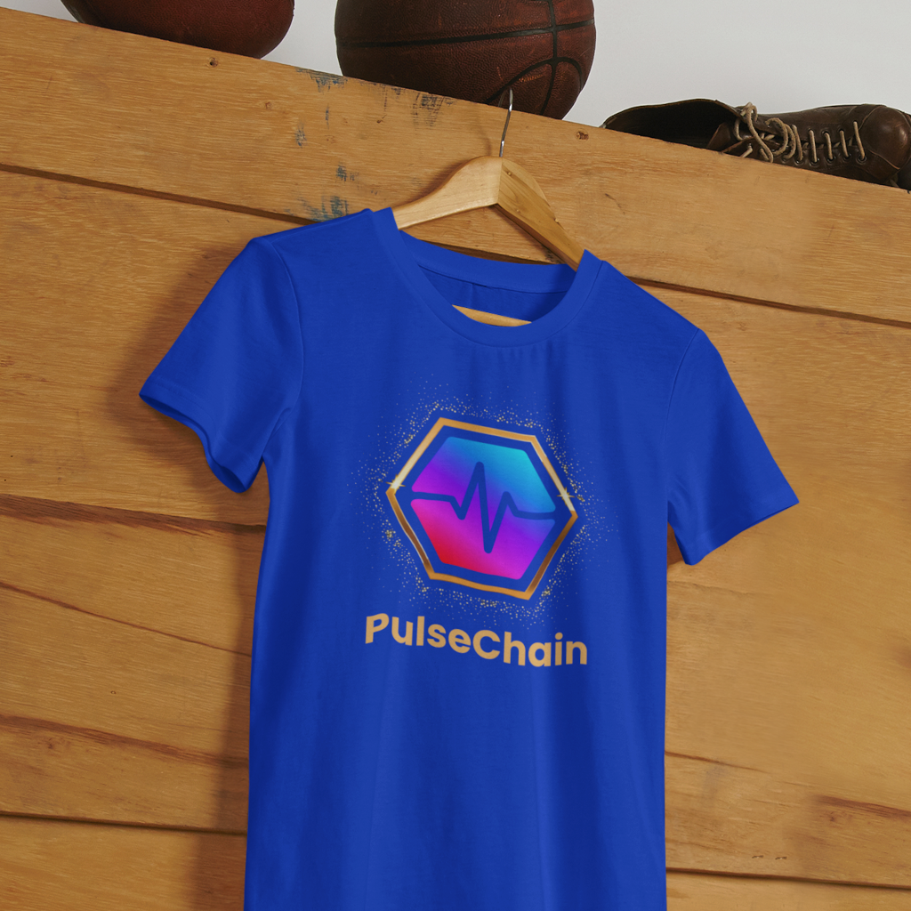 Golden PulseChain - T Shirt - The Pulsican Store