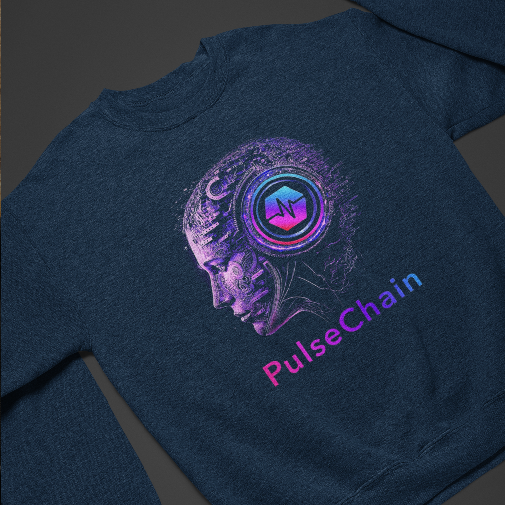 Think PulseChain - Sweatshirt - The Pulsican Store