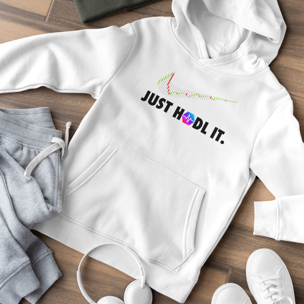 Just HODL It Pulse - Youth Hoodie - The Pulsican Store