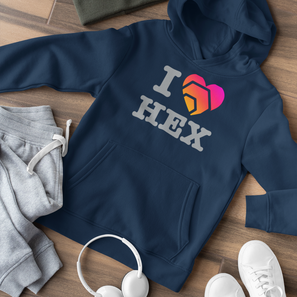 I Love HEX - Youth Hoodie