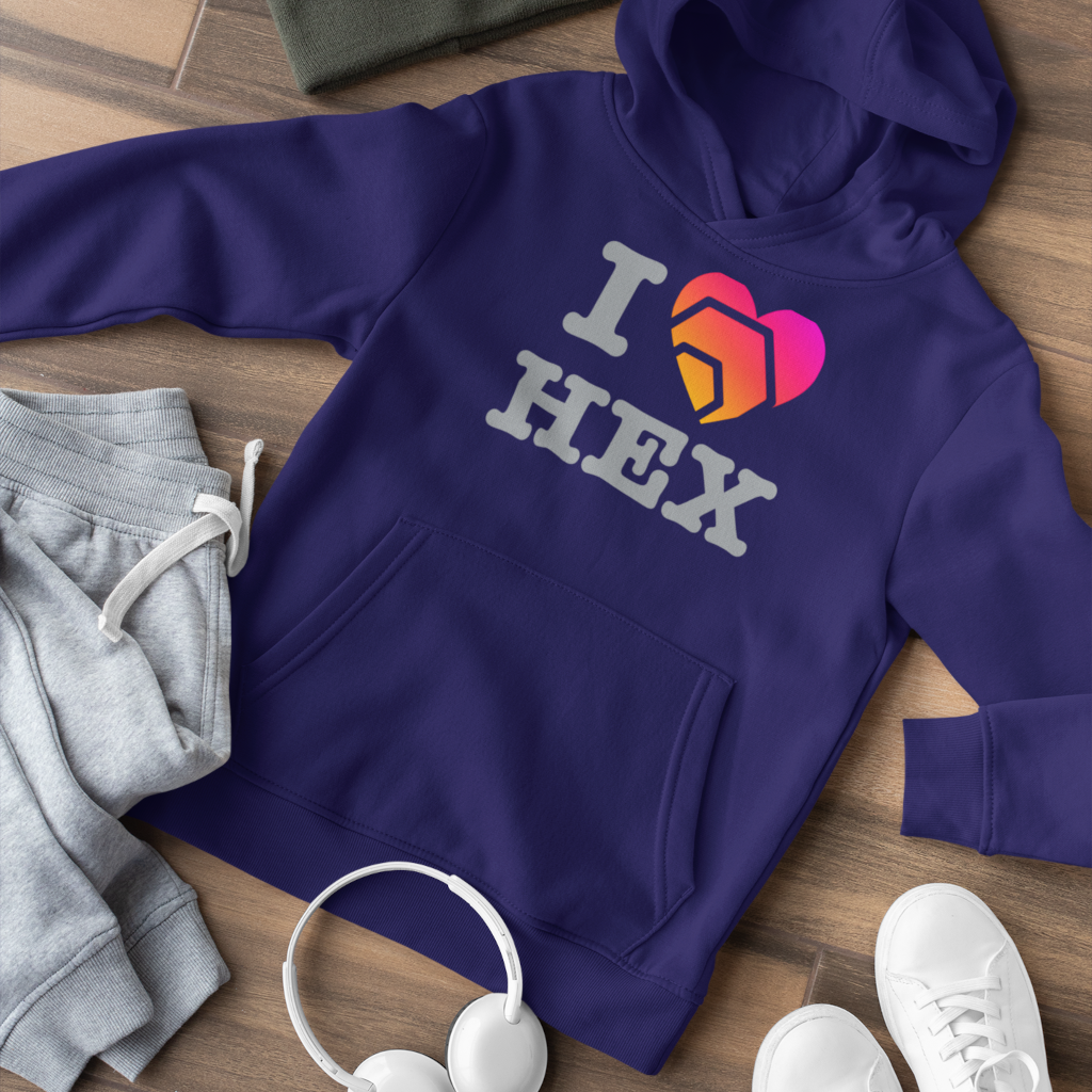 I Love HEX - Hoodie - The Pulsican Store