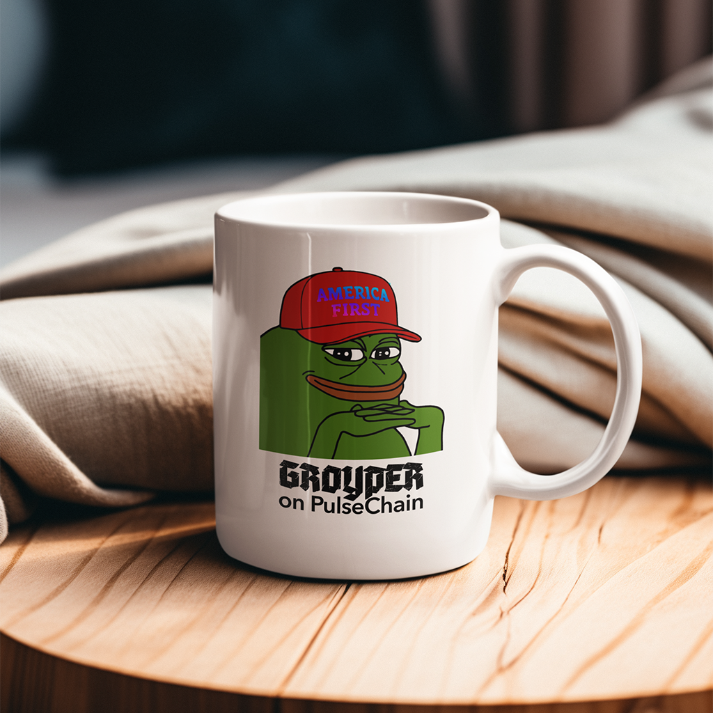 Groyper - White Mug