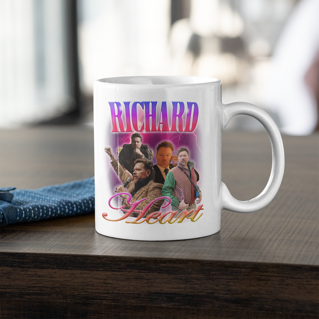 Richard Heart Bootleg - White Mug