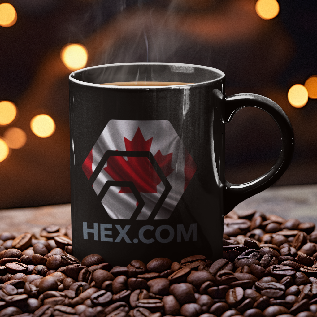 HEX Canada - Black Mug