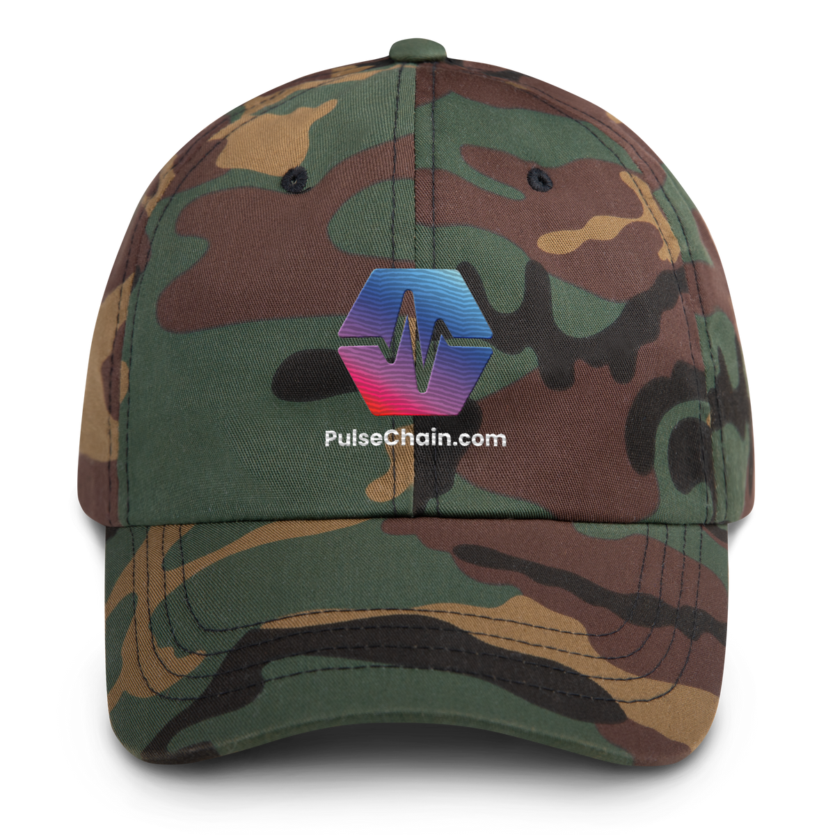 PulseChain.com - Embroidered Classic Cap - The Pulsican Store