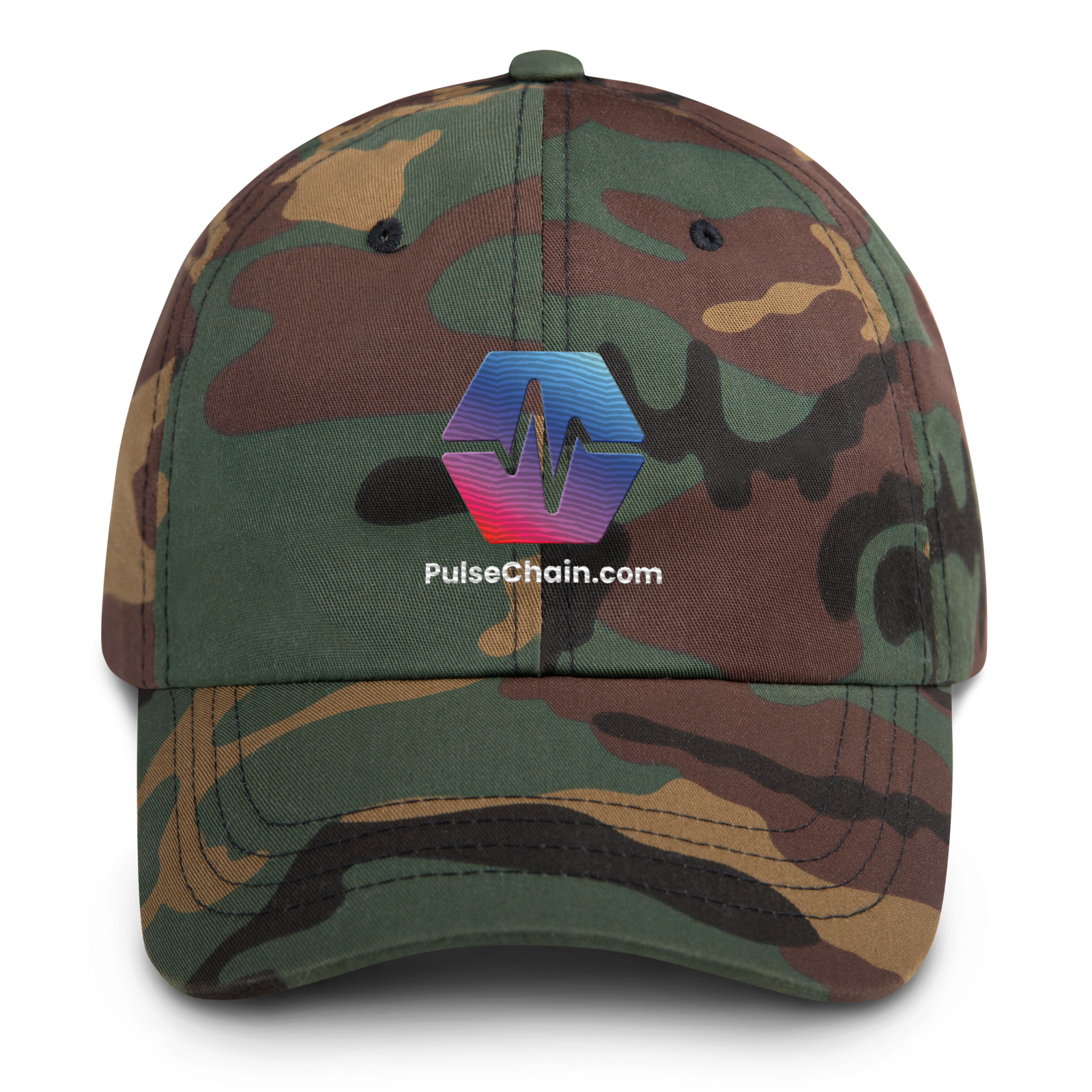 PulseChain.com - Embroidered Classic Cap - The Pulsican Store