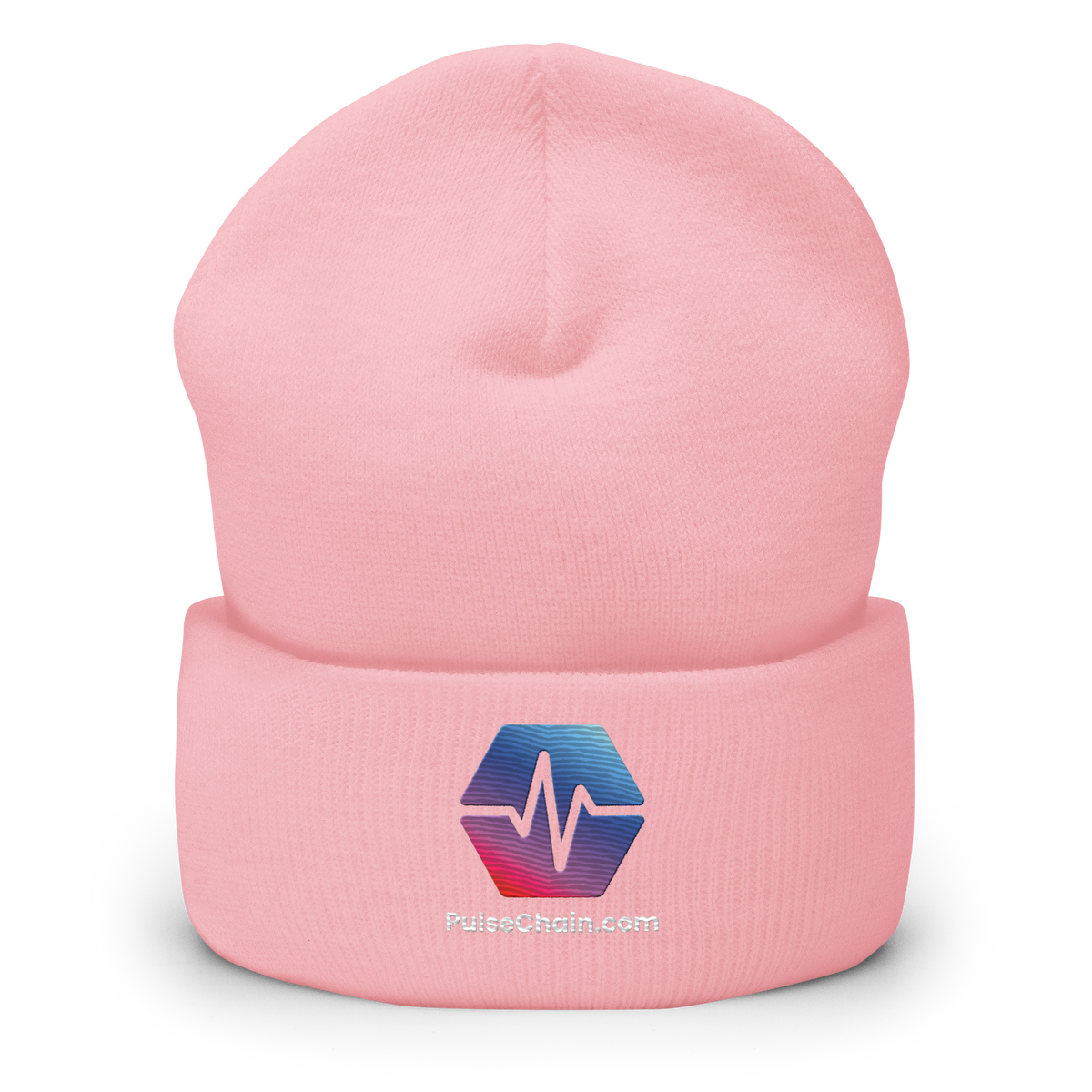 PulseChain.com - Embroidered Classic Beanie - The Pulsican Store