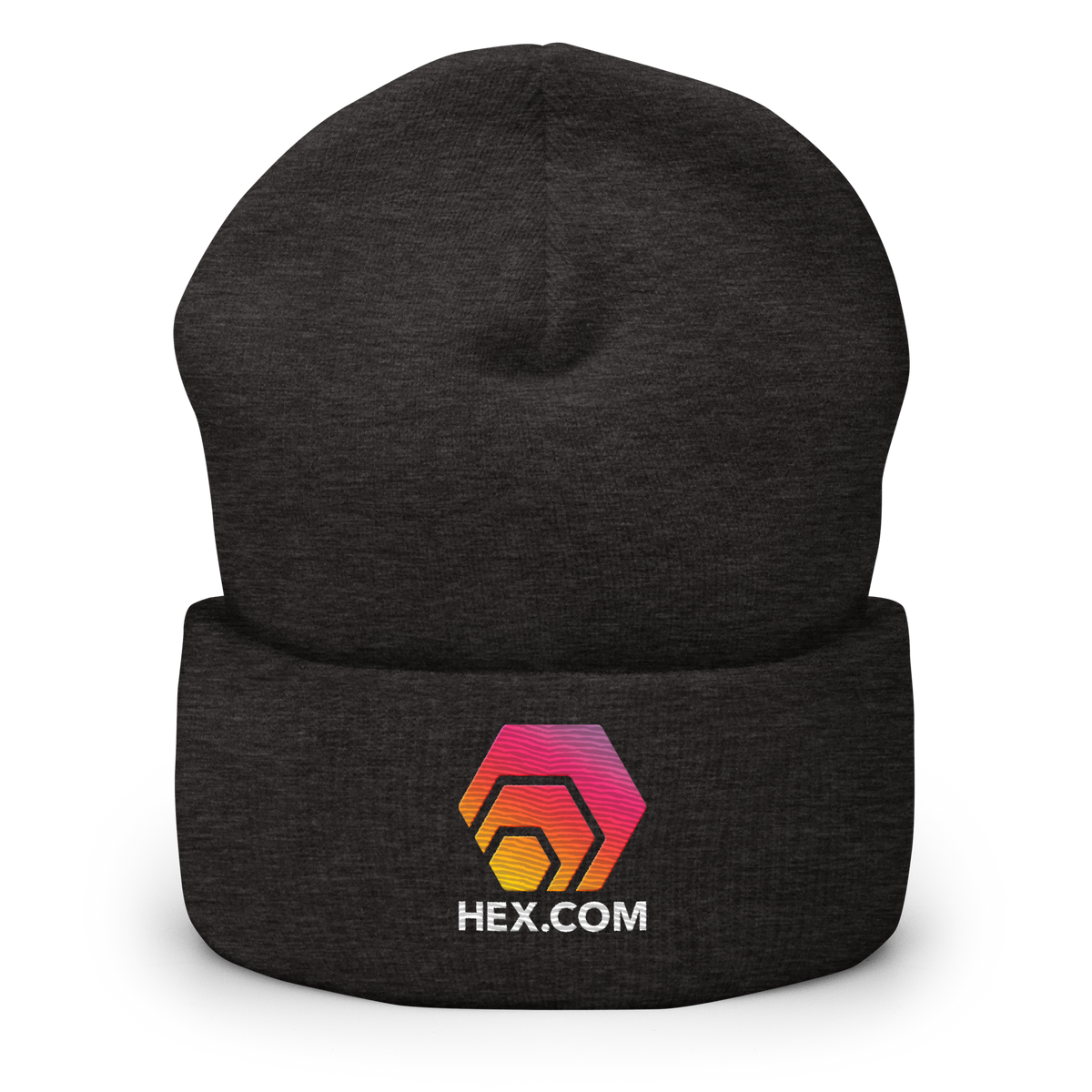 HEX.COM - Embroidered Classic Beanie - The Pulsican Store