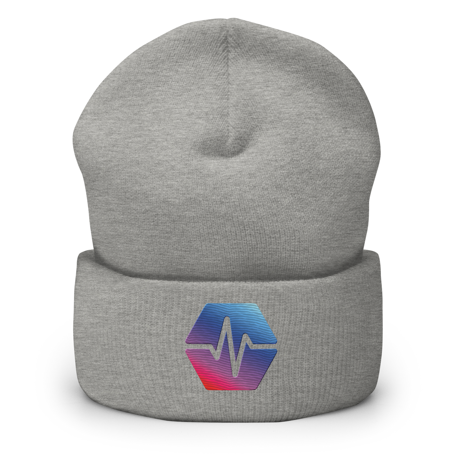 PulseChain Logo - Embroidered Classic Beanie - The Pulsican Store