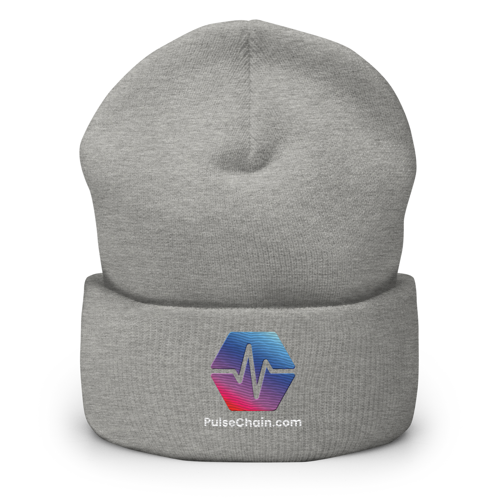 PulseChain.com - Embroidered Classic Beanie - The Pulsican Store
